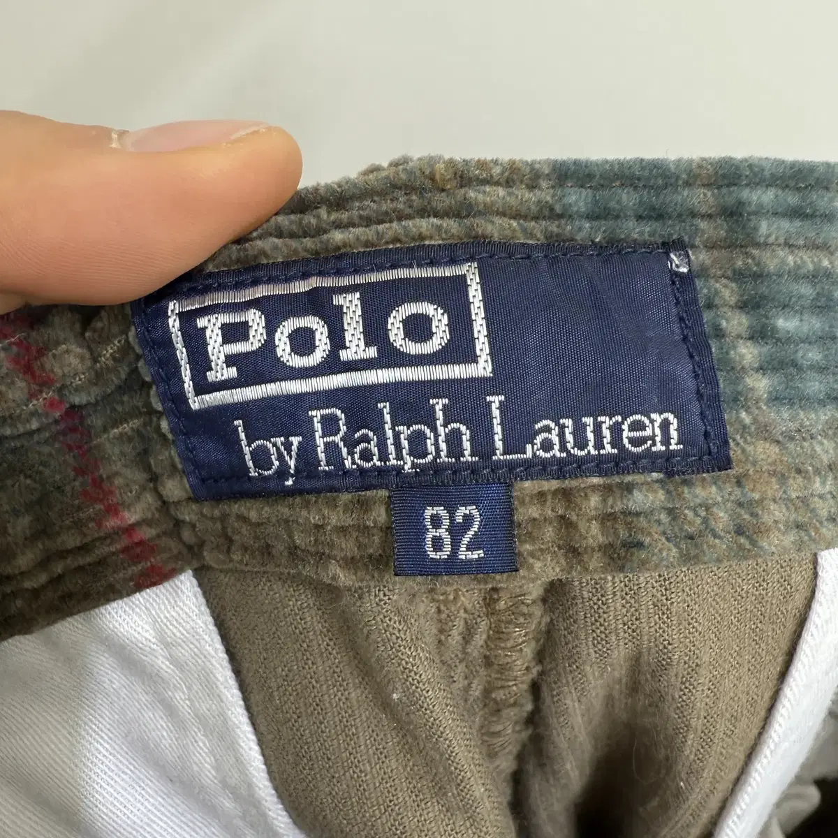 POLO RALPH LAUREN 브라운코듀로이 팬츠