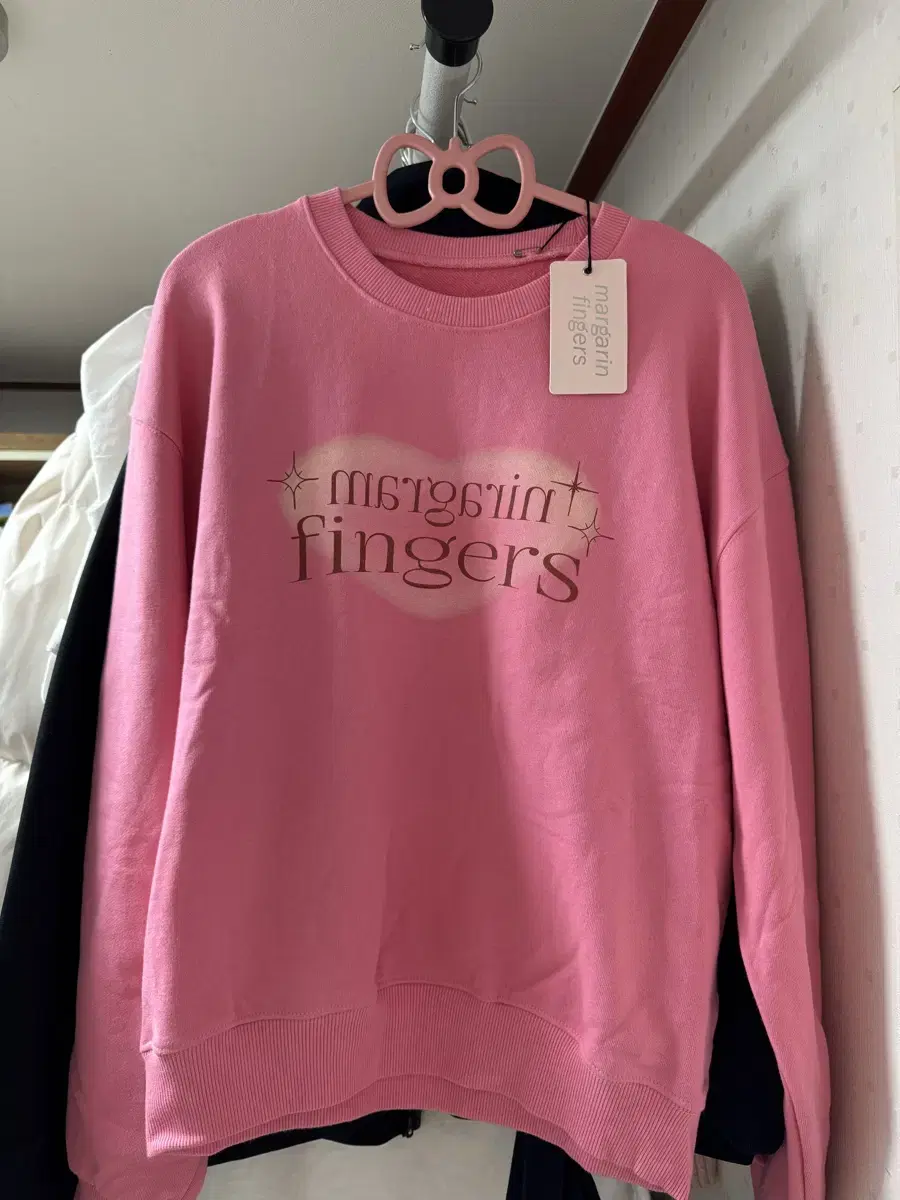 마가린핑거스 HEART BLUSH SWEAT SHIRT (PINK) dp