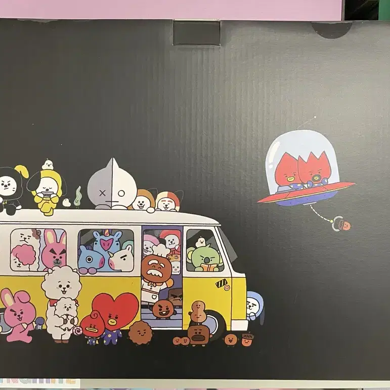 방탄 BT21 유니버스 한정판 알제이 RJ 가족인형 세트