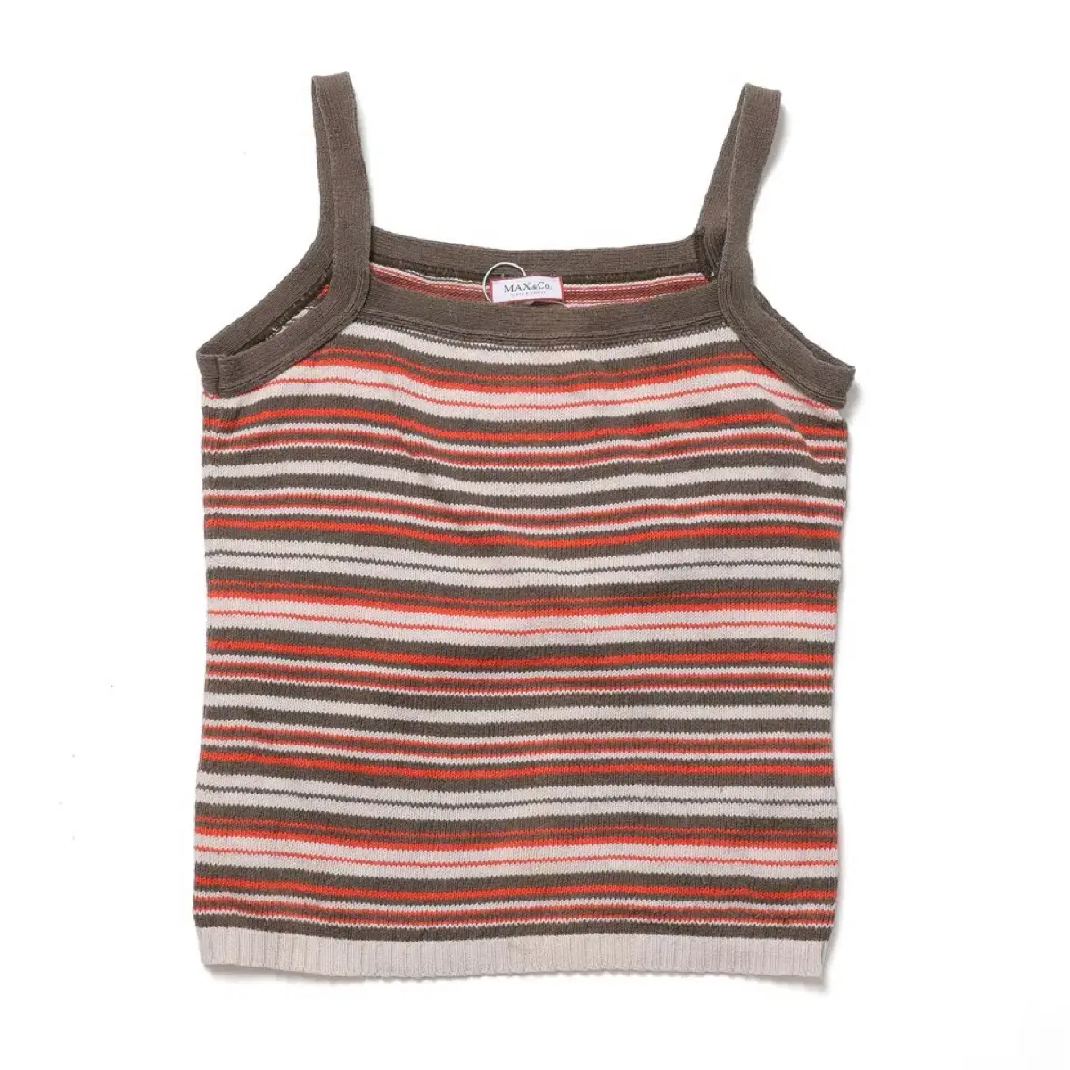 막스앤코 Stripe Knit Sleeveless