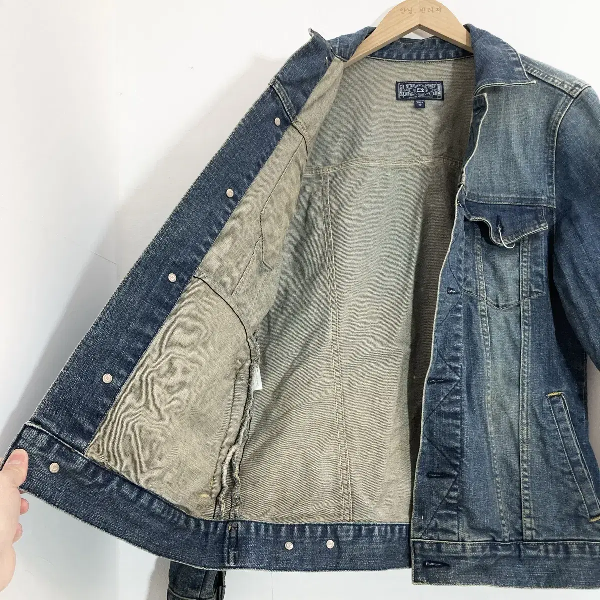 청자켓 Size M(95) 슬림핏 Jean Jacket