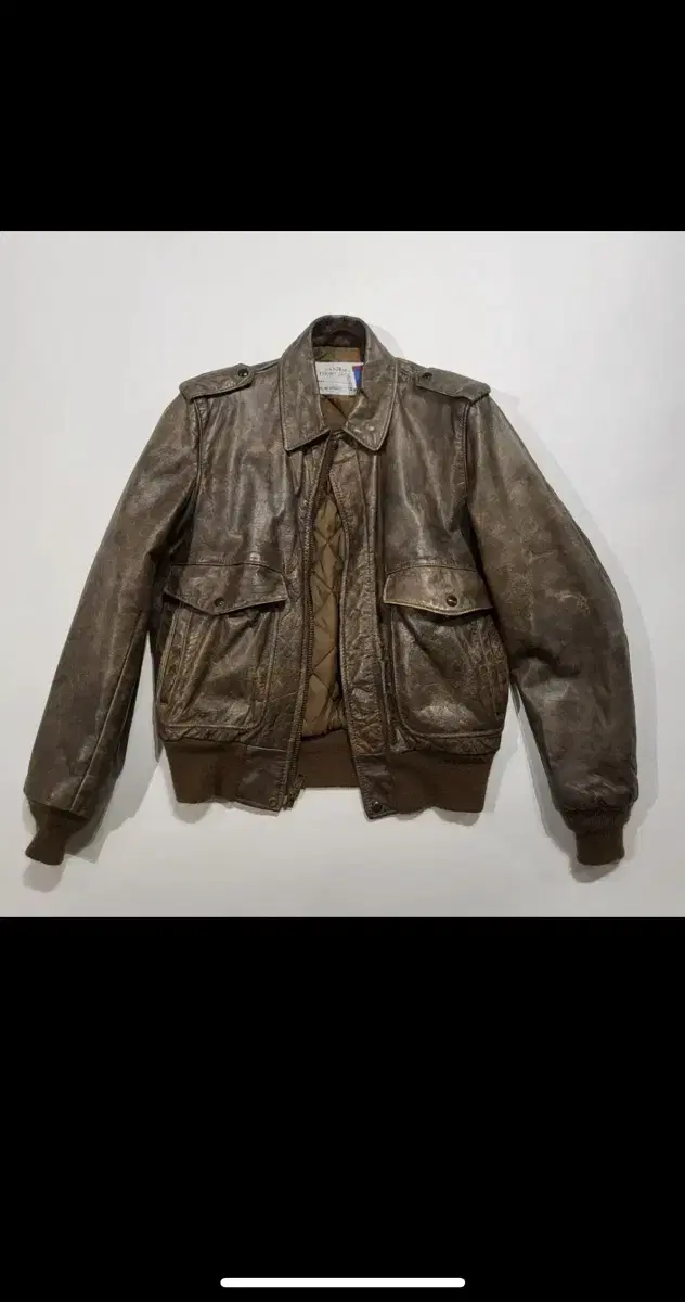 쇼트 가죽자켓 schott flight jacket