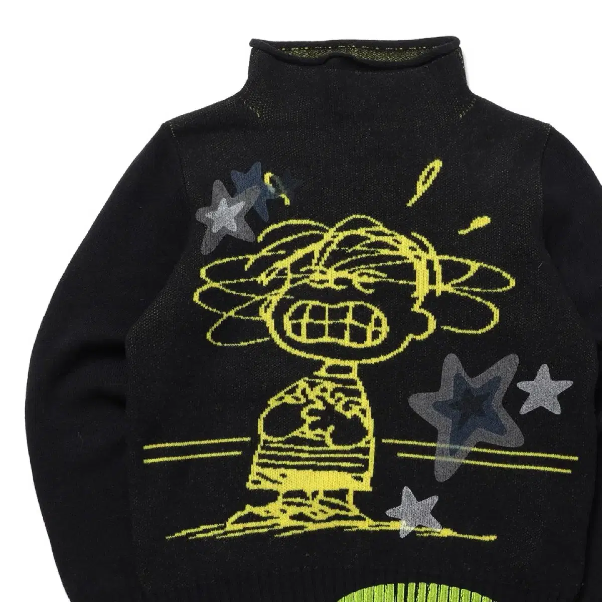 아이스버그 히스토리 Peanut Embroidered Knit