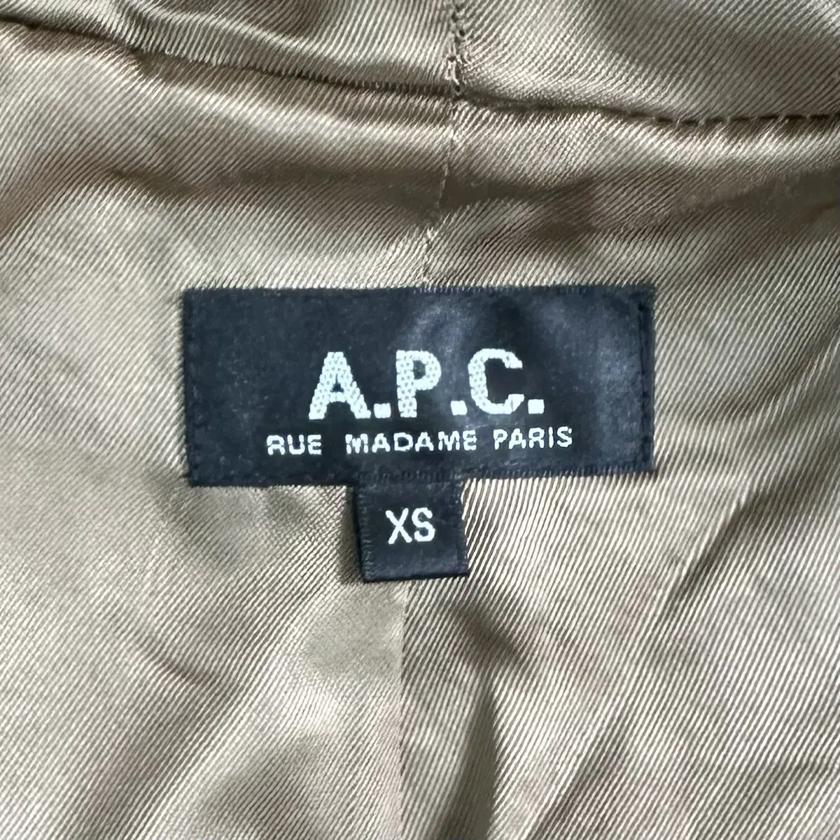 APC 아페쎄 퍼 후드자켓