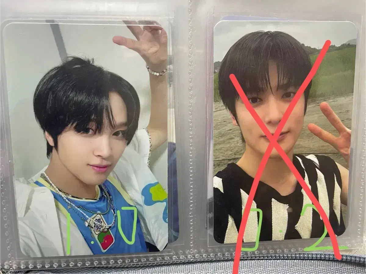 엔시티 해찬 재현 도영 마크 제노 료 포카 팔아요