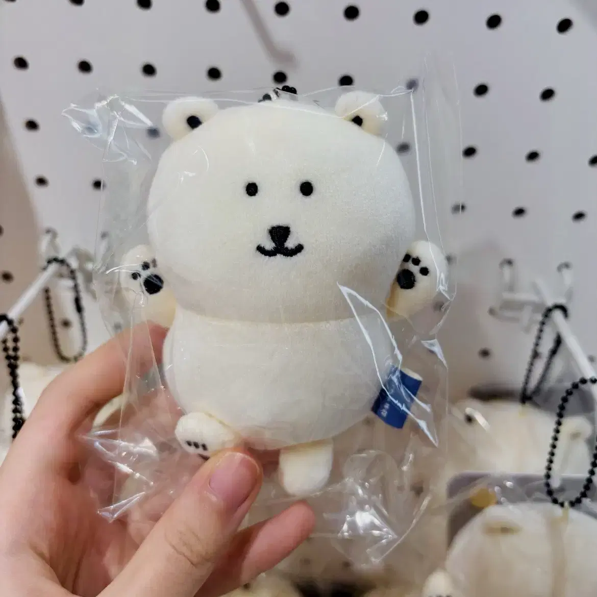 나가노마켓 농담곰 북극곰 신상 수족관 마스코트 인형 키링