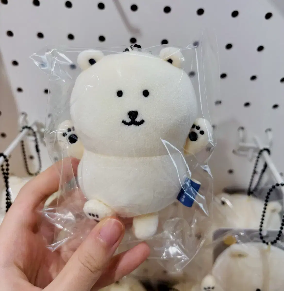 나가노마켓 농담곰 북극곰 신상 수족관 마스코트 인형 키링