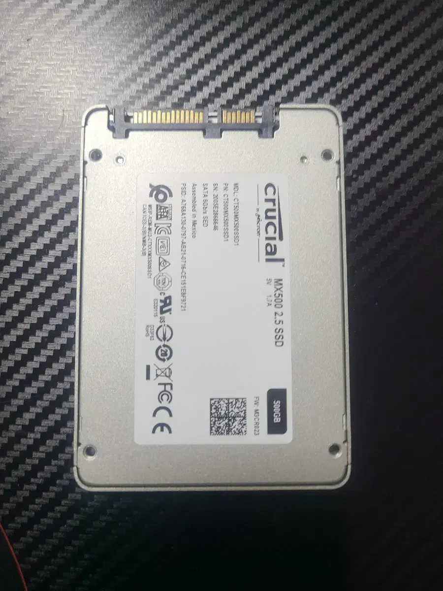 ssd 500g 상태 좋아요