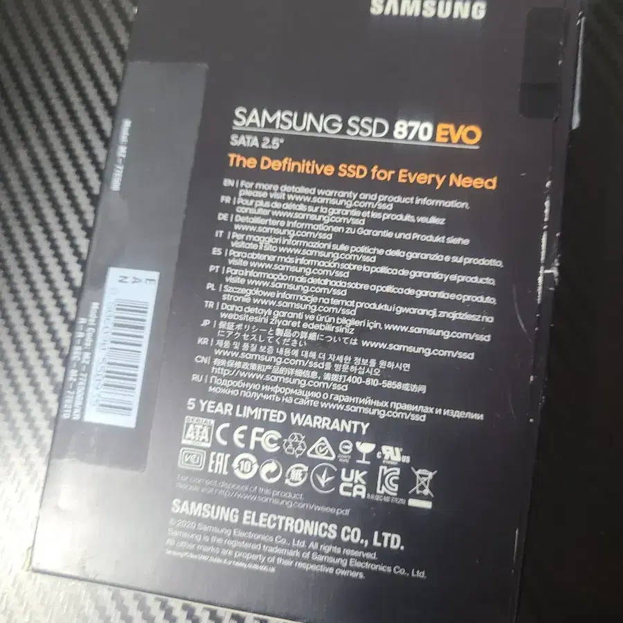 ssd 500g 상태 좋아요