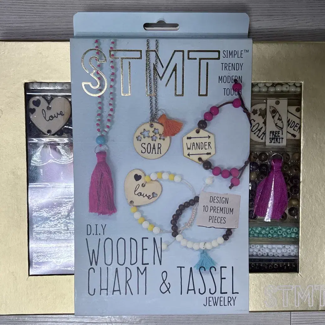 어린이 나무 악세서리 만들기 STMT Wooden charm