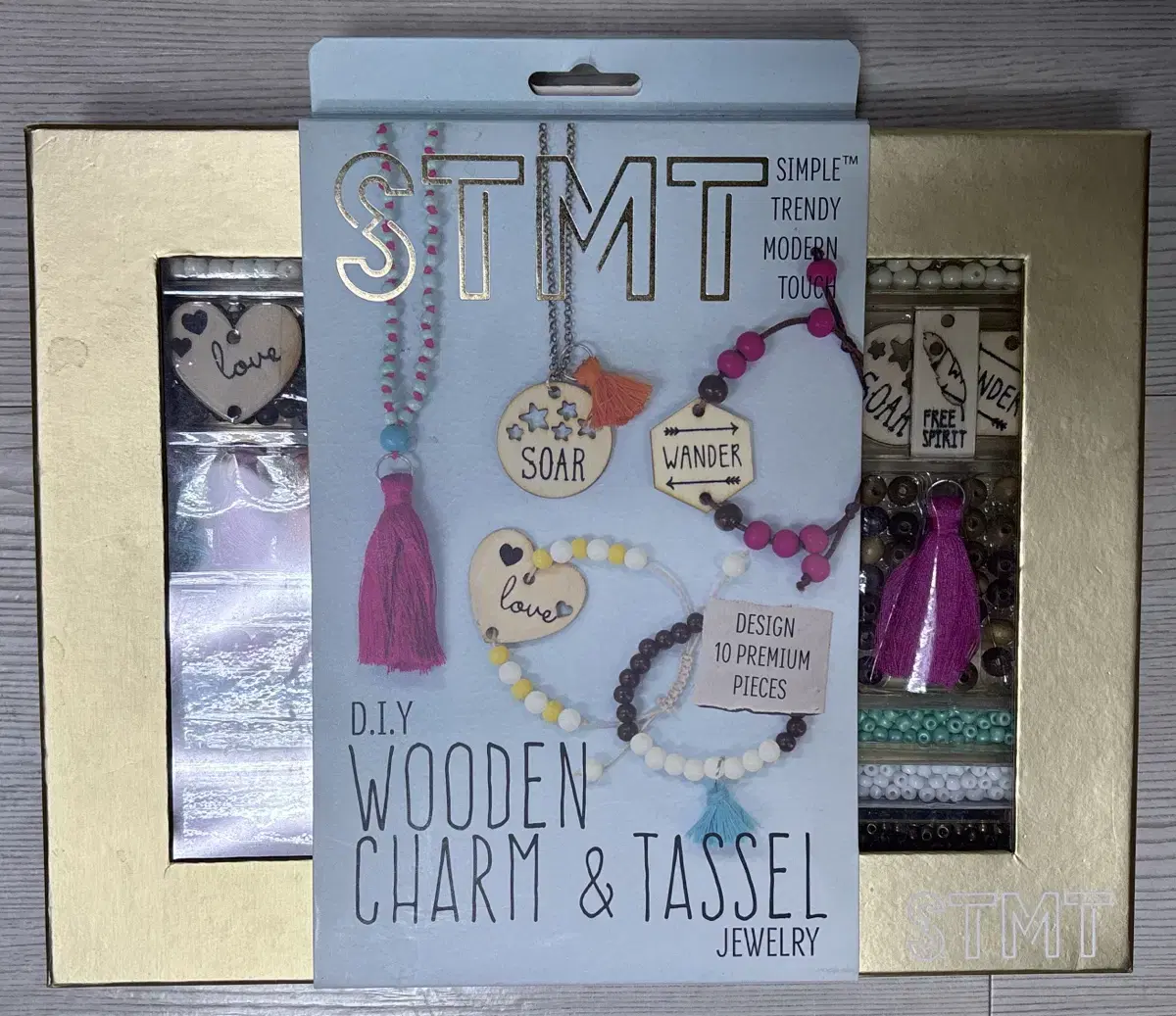 어린이 나무 악세서리 만들기 STMT Wooden charm