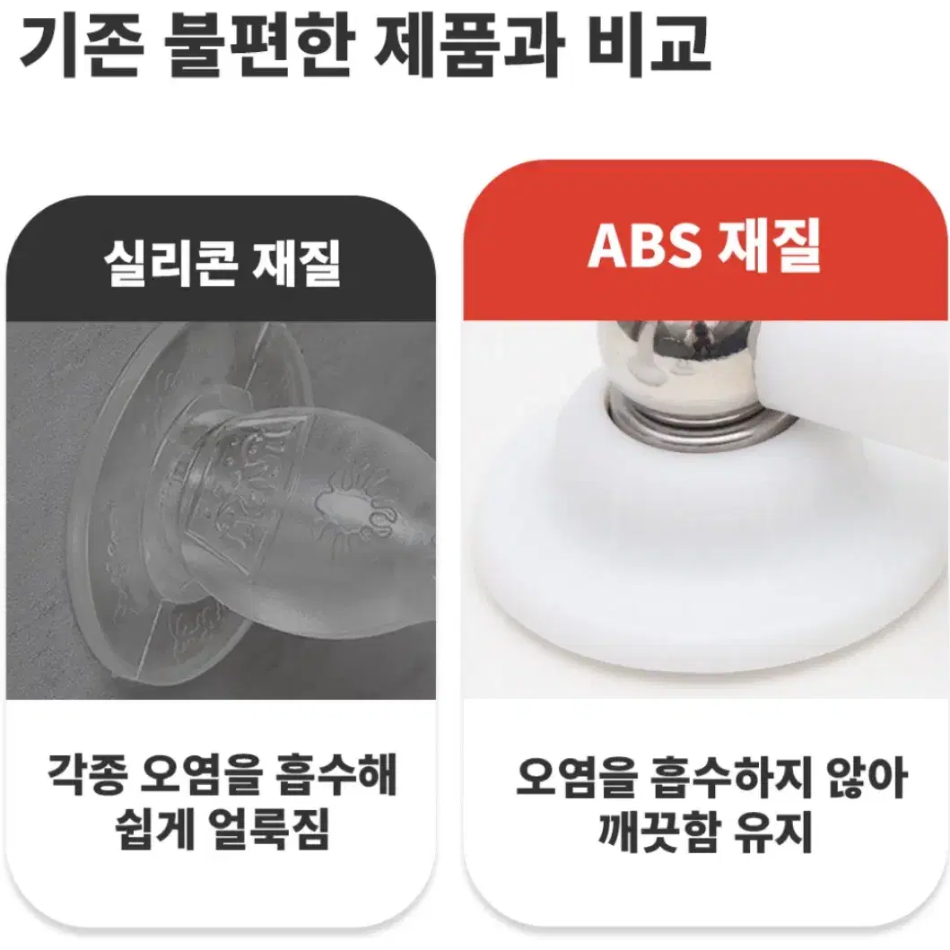 (새상품/반택포)접착식 무타공 자석 도어스토퍼