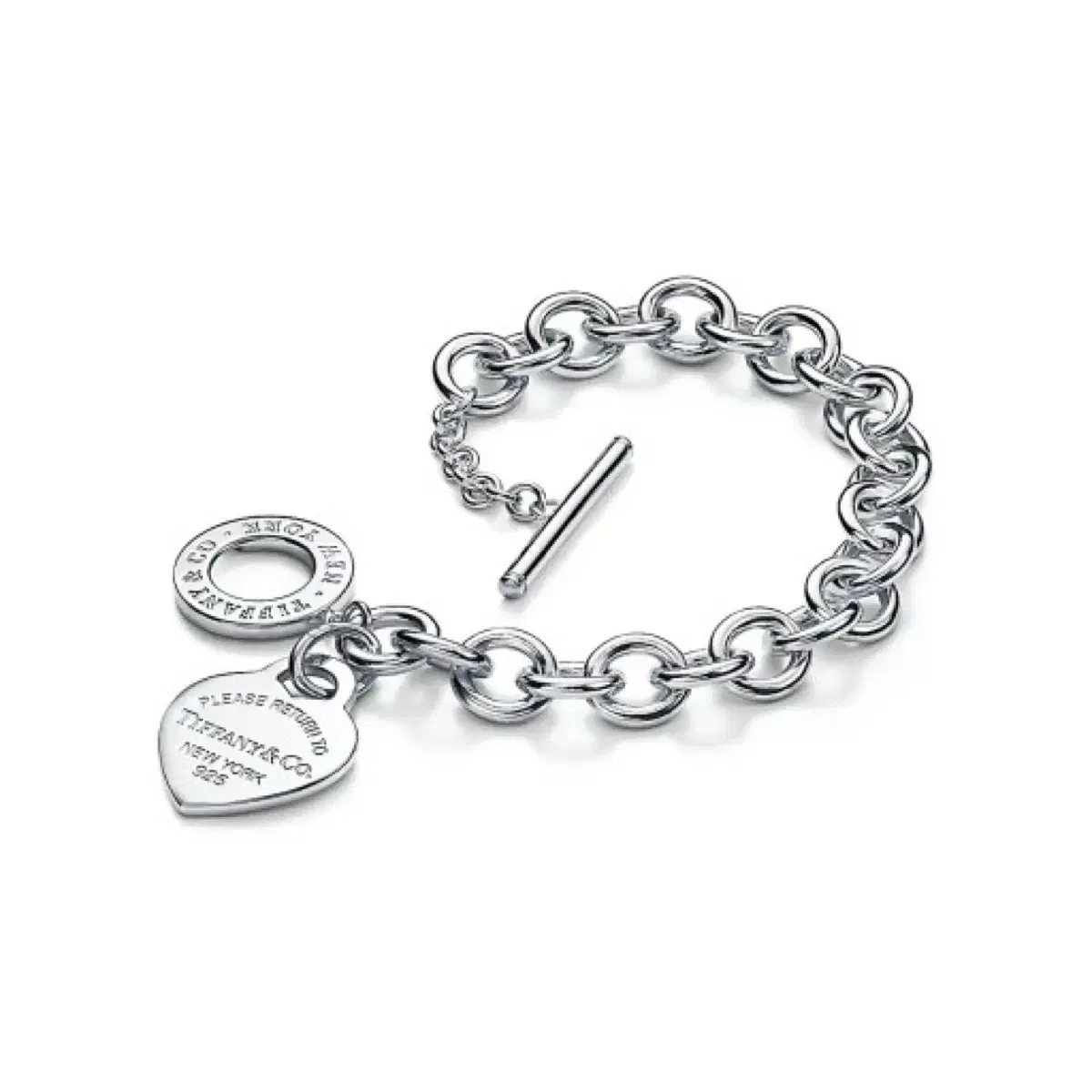 Tiffany & Co. Heart Tag Toggle Bracelet for Sale