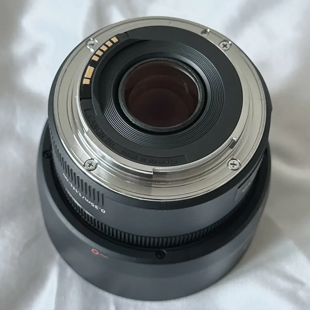 캐논 EF 50mm F1.8 STM (신쩜팔) + 정품후드, 정품필터