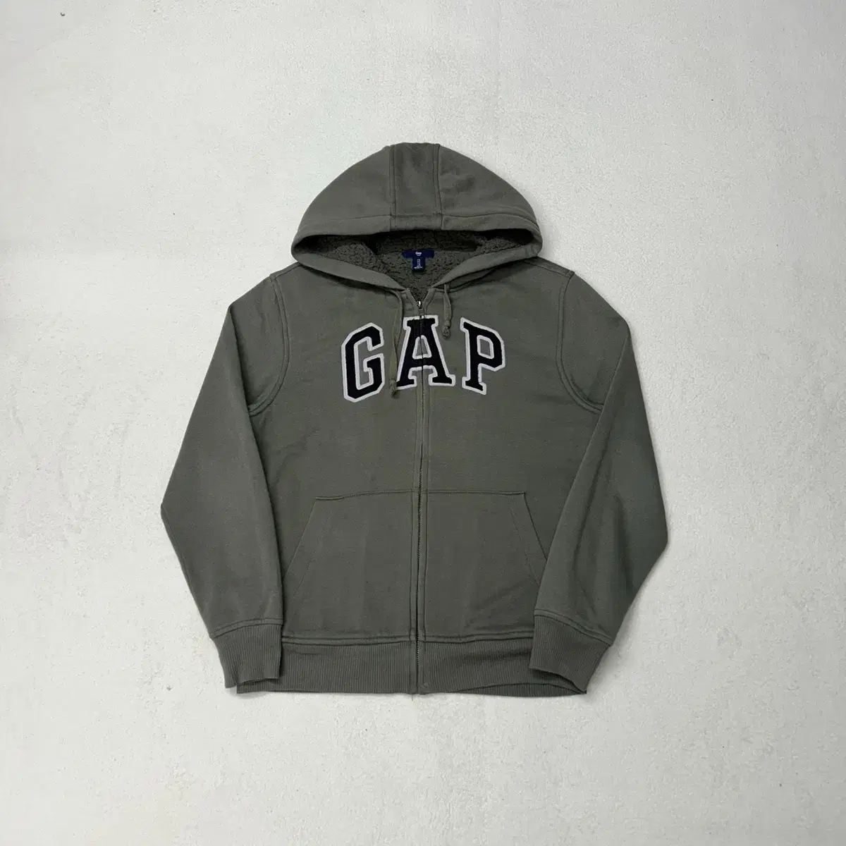 Gap 양털후드집업