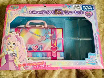 비밀의 아이프리 데뷔 세트 히마리 핑크 카드 케이스 홀더 백