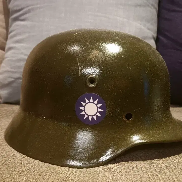 핀란드군 M55 슈탈헬름숼 WW2이차세계대전  독일군 M40 철모 대용품