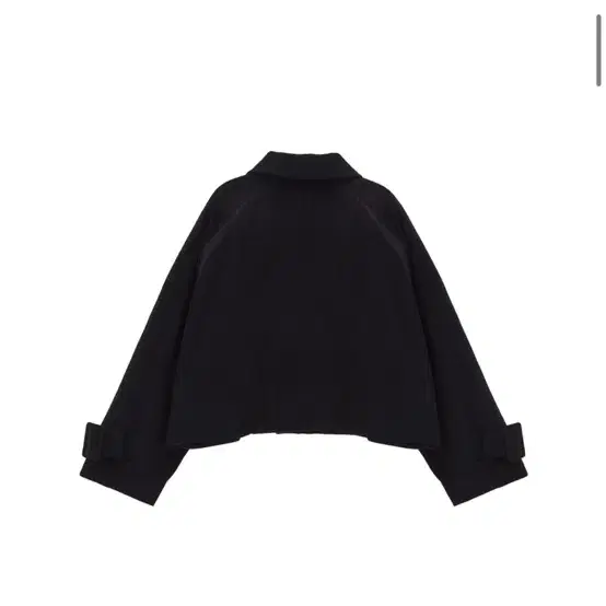 마뗑킴 울 코트 RAGLAN WOOL COAT IN BLACK