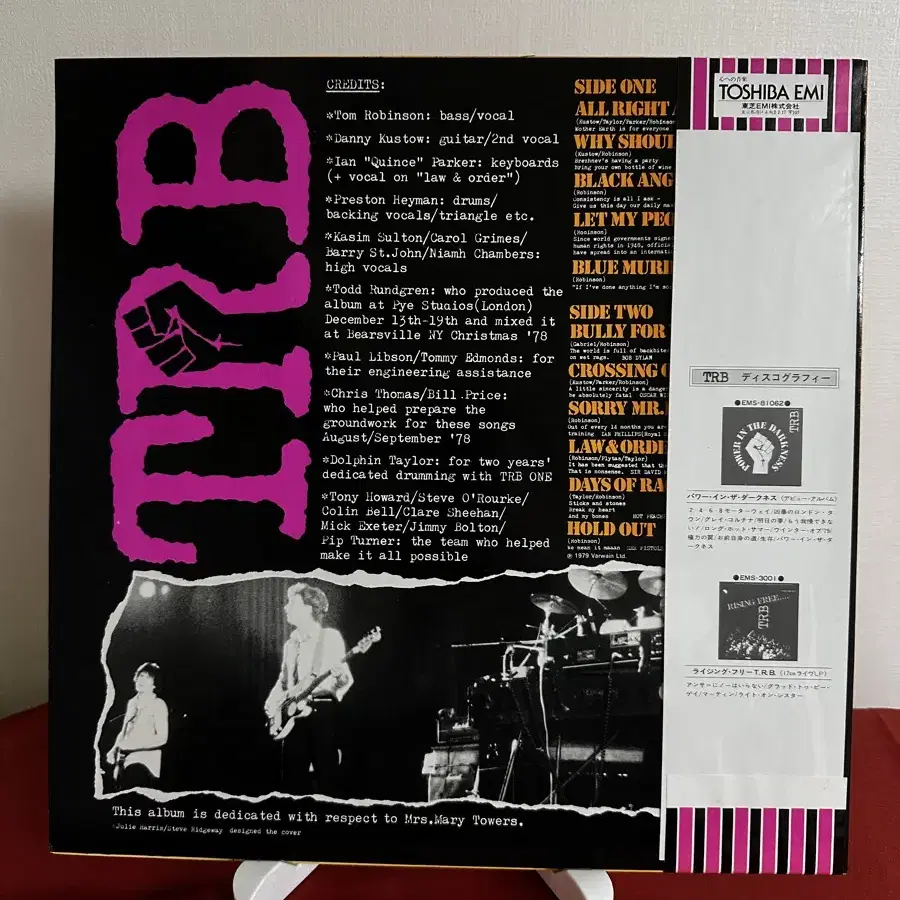 (민트급 알판)Tom Robinson Band 2집(LP)