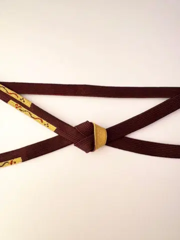 [허리띠]고려조 손매듭 삼분금실 삼분금실 커팅방아 리버서블