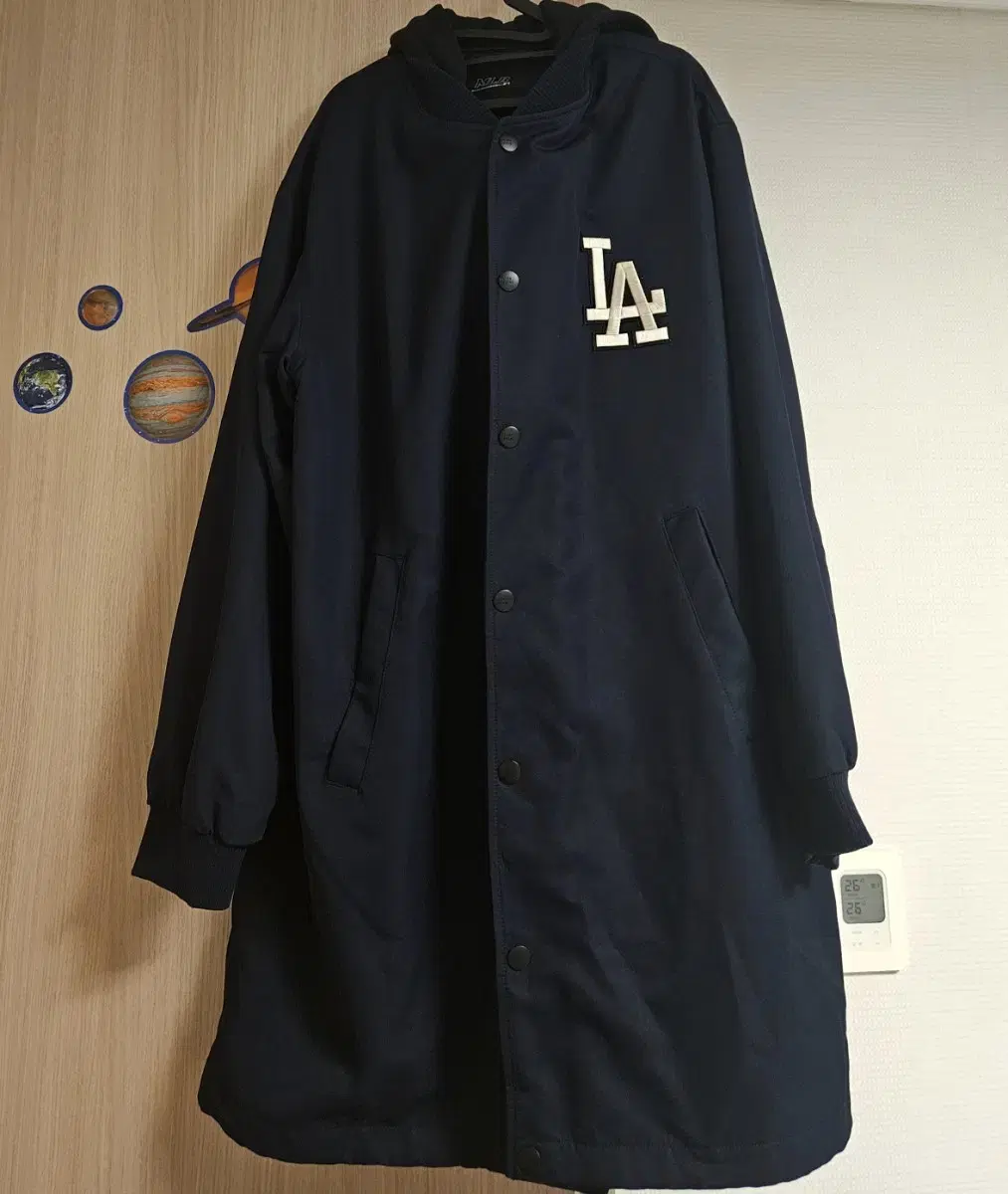 MLB Los Angeles Dodgers Long Hoodie Navy