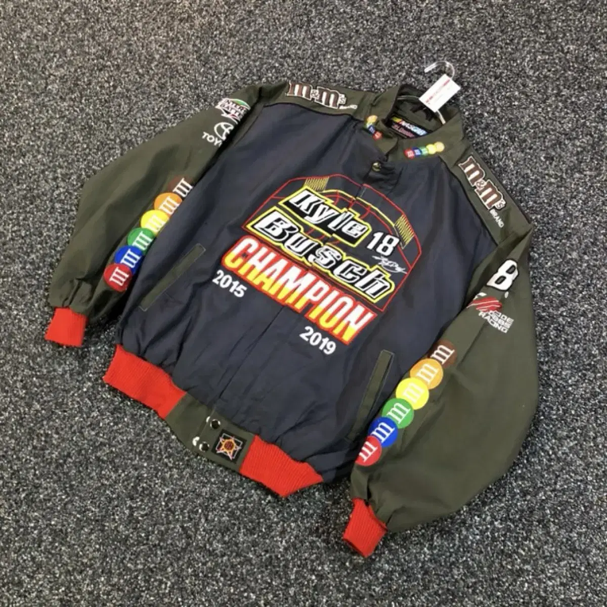 Jh design Kyle Busch champ 빅로고 레이싱자켓