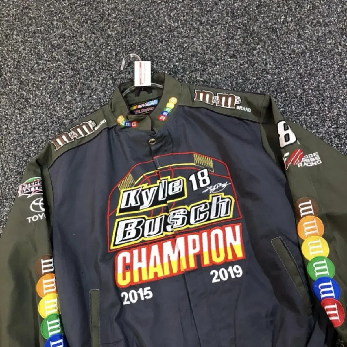 Jh design Kyle Busch champ 빅로고 레이싱자켓