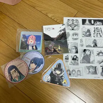 유루캔 스티커, 기타 코스터, 메모장 등