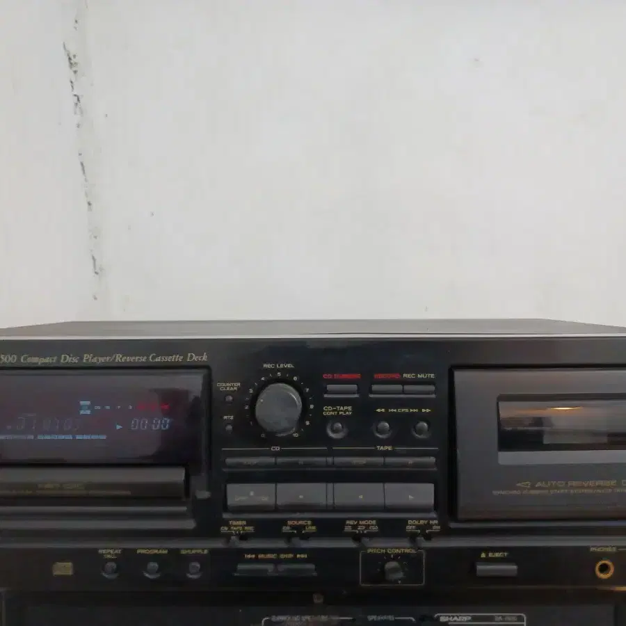 Teac CD player/reverse cassette deck