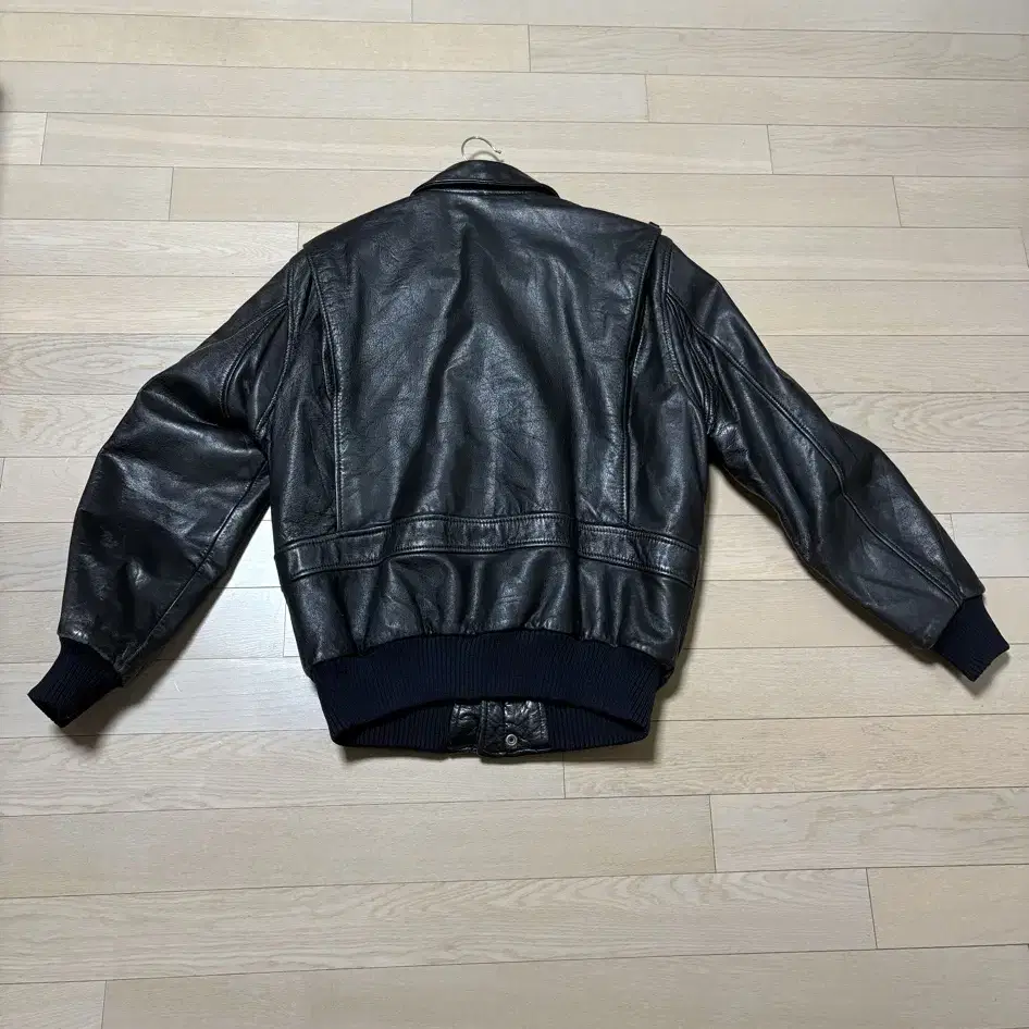 vintage leather jacket