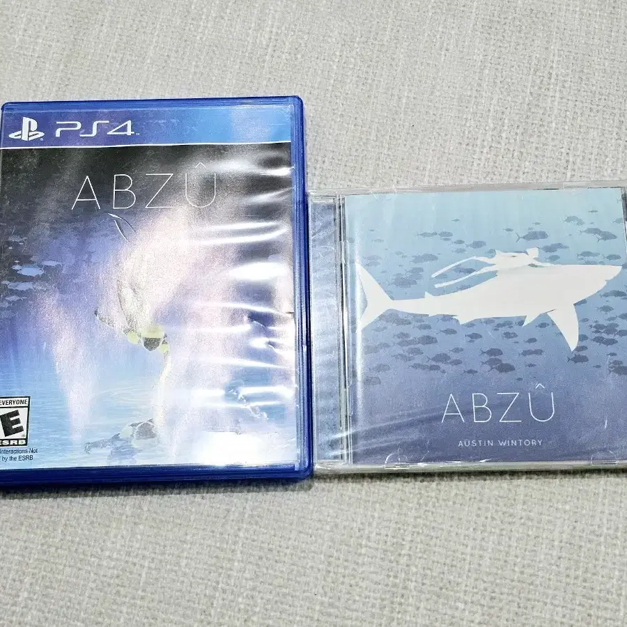 플스4 ps4 압주 abzu 타이틀 cd 앨범 굿즈