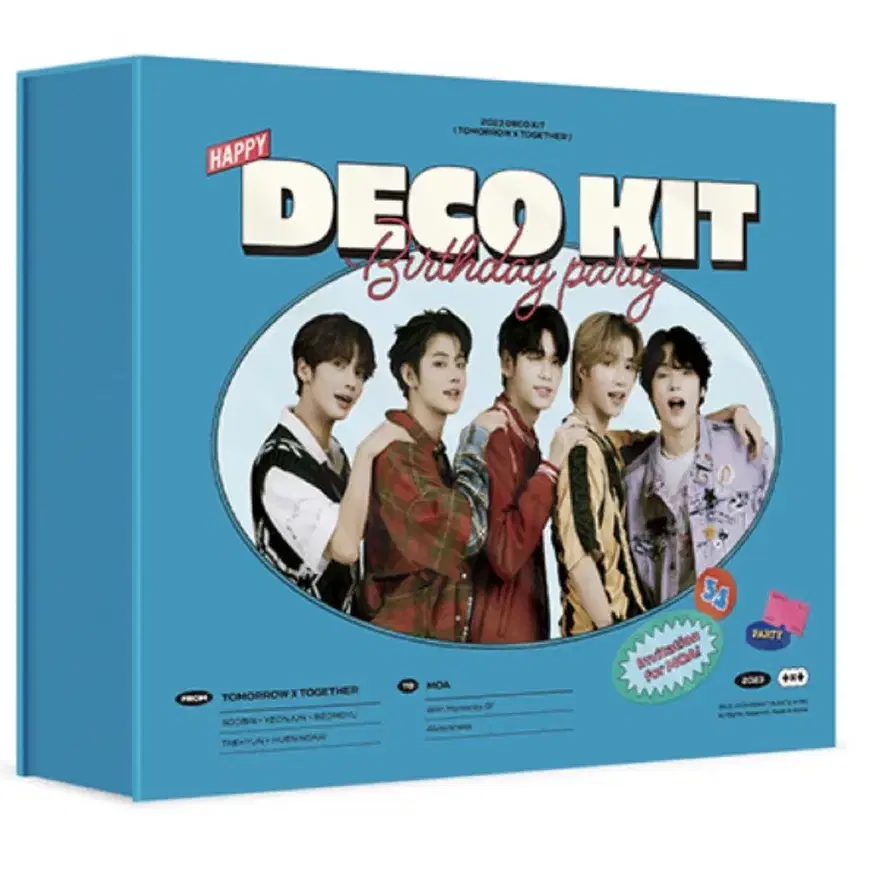 투모로우바이투게더 DECO KIT 풀세트 양도해요