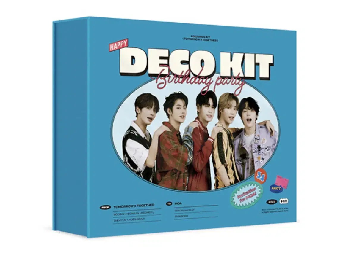 투모로우바이투게더 DECO KIT 풀세트 양도해요