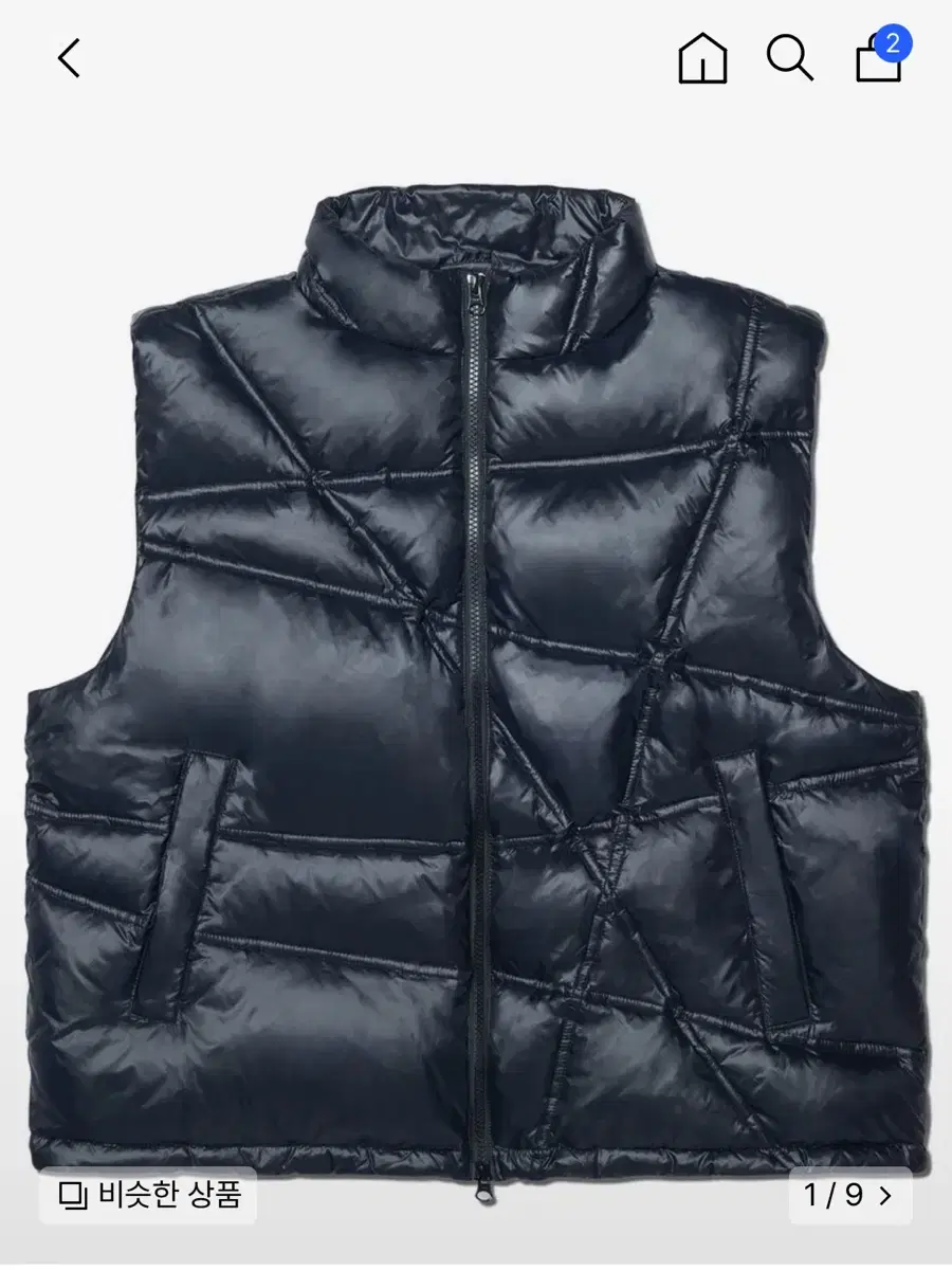 노매뉴얼 패딩 조끼 베스트 TRACK DUCK DOWN VEST - GL