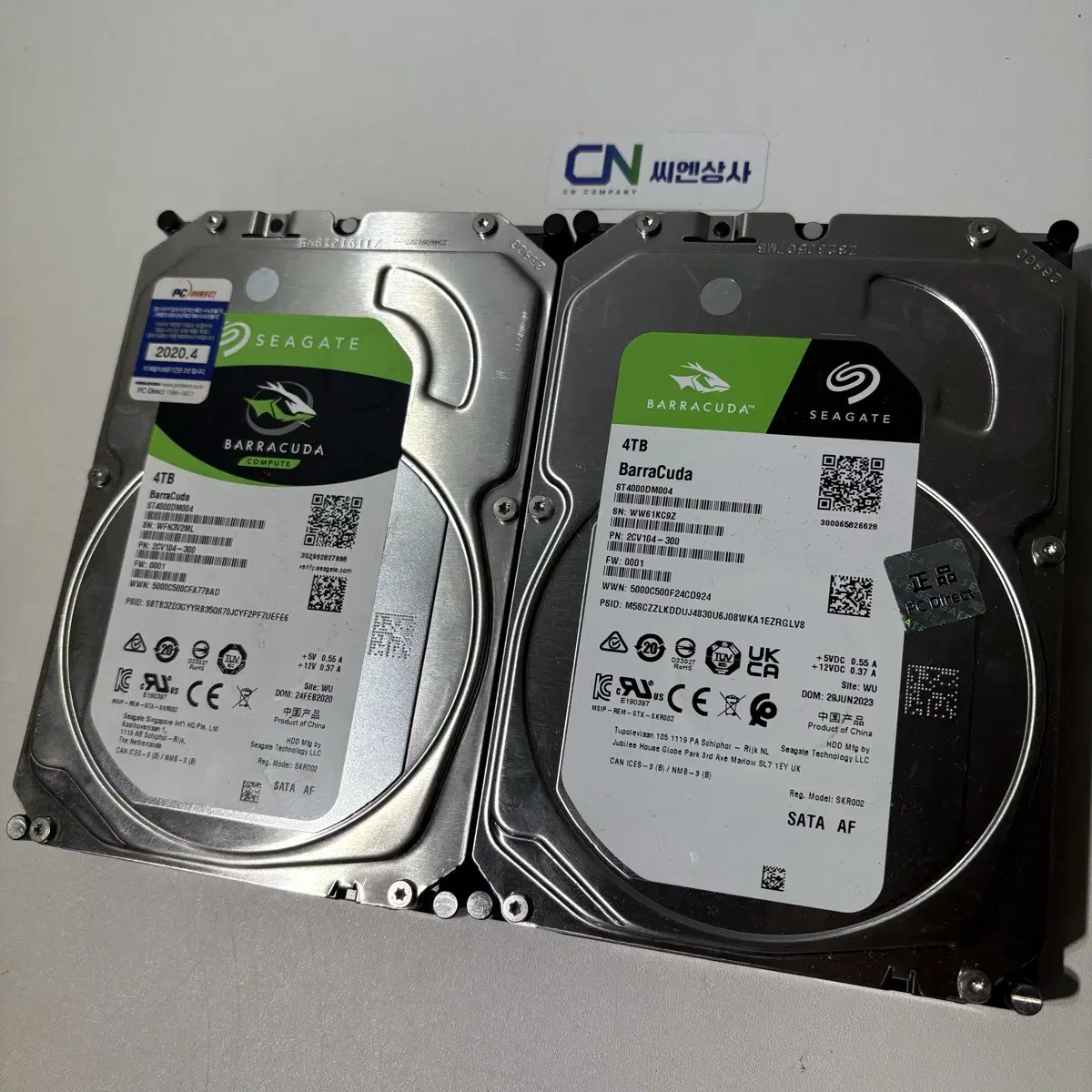 씨게이트 바라쿠다 HDD 4TB