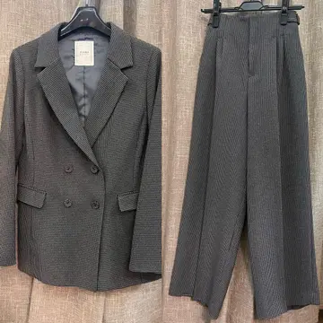 [새상품급]TIENS cout 자켓 M 팬츠 S 그레이