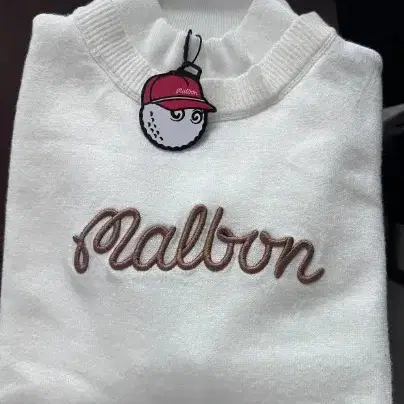 말본 MALBON 여성 긴팔 목폴라