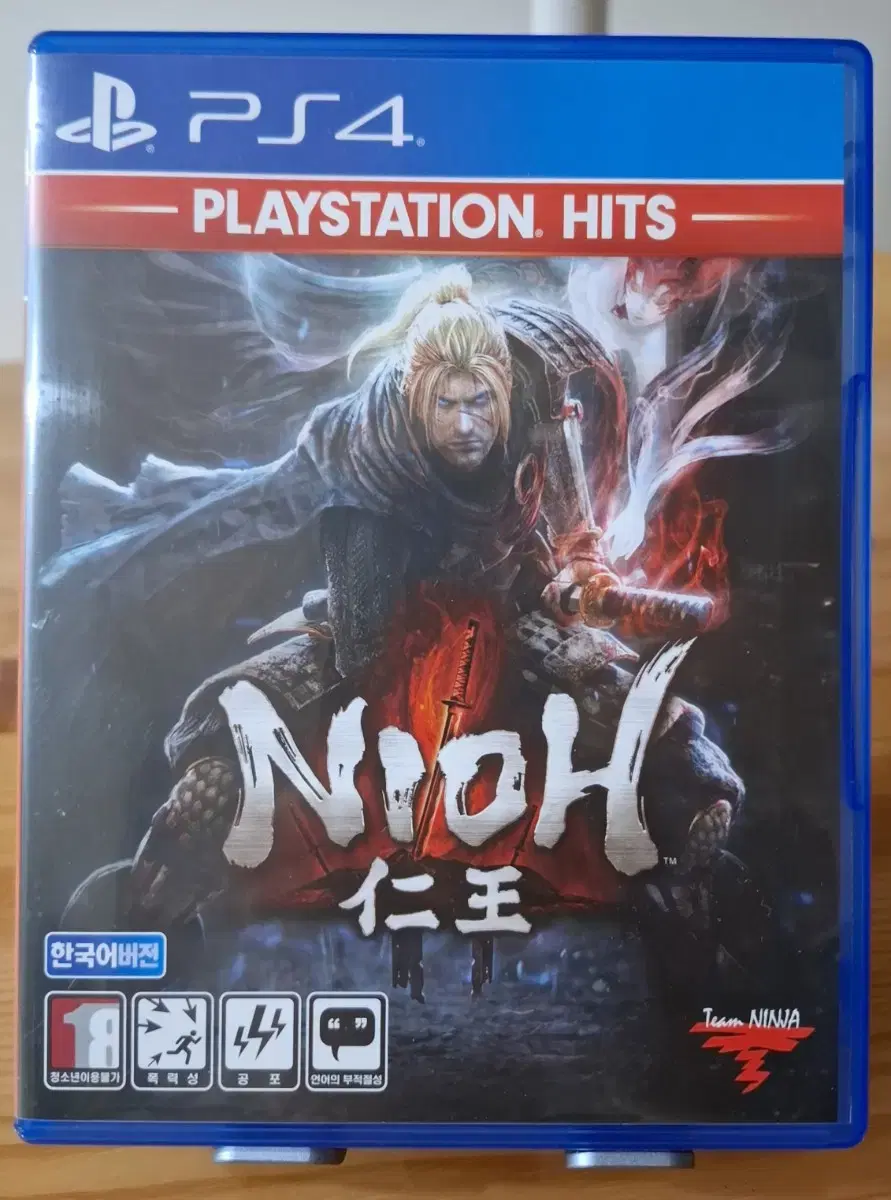 PS4 인왕 니오 Nioh  ps4 히츠판 상태 좋음