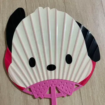 포차코 부채 산리오 구 로고 1994년 헤이세이 레트로