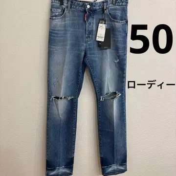 50 DSQUARED2 ROADIE JEAN 핑크 패치