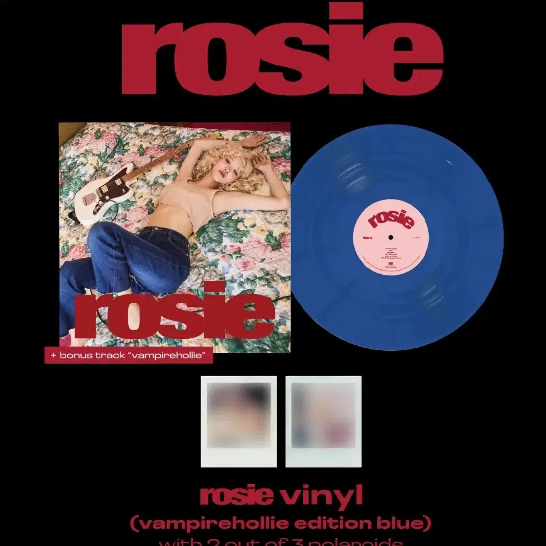 로제 rosie vinyl (vampirehollie edition)