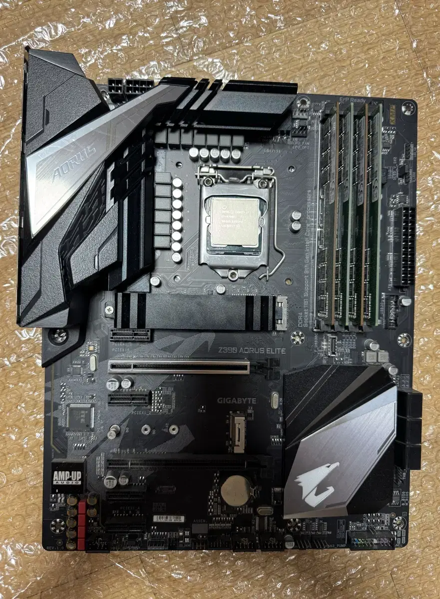 i7-9700k+Z390 AORUS ELITE