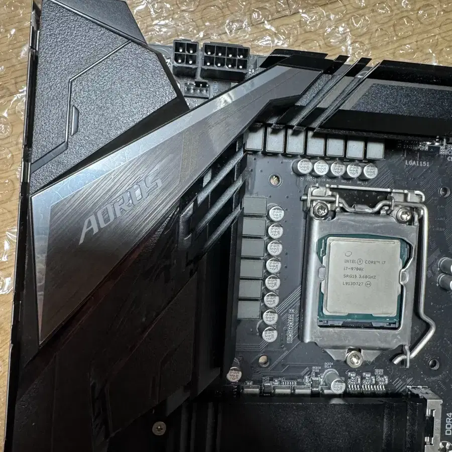 i7-9700k+Z390 AORUS ELITE