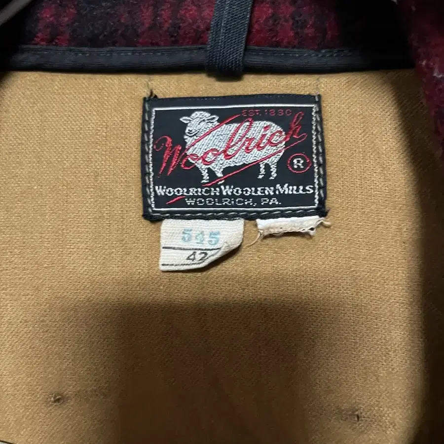 울리치(woolrich) 40~50 매키노 자켓