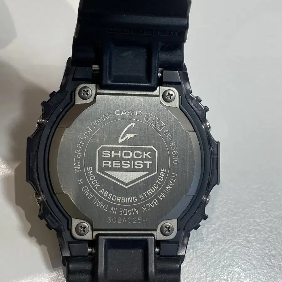 지샥 GW S5600 카본 티타늄 gshock