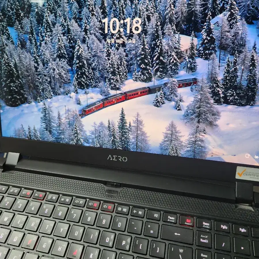 기가바이트 AERO 15-WA 노트북 i7-9750H(9세대) + RTX