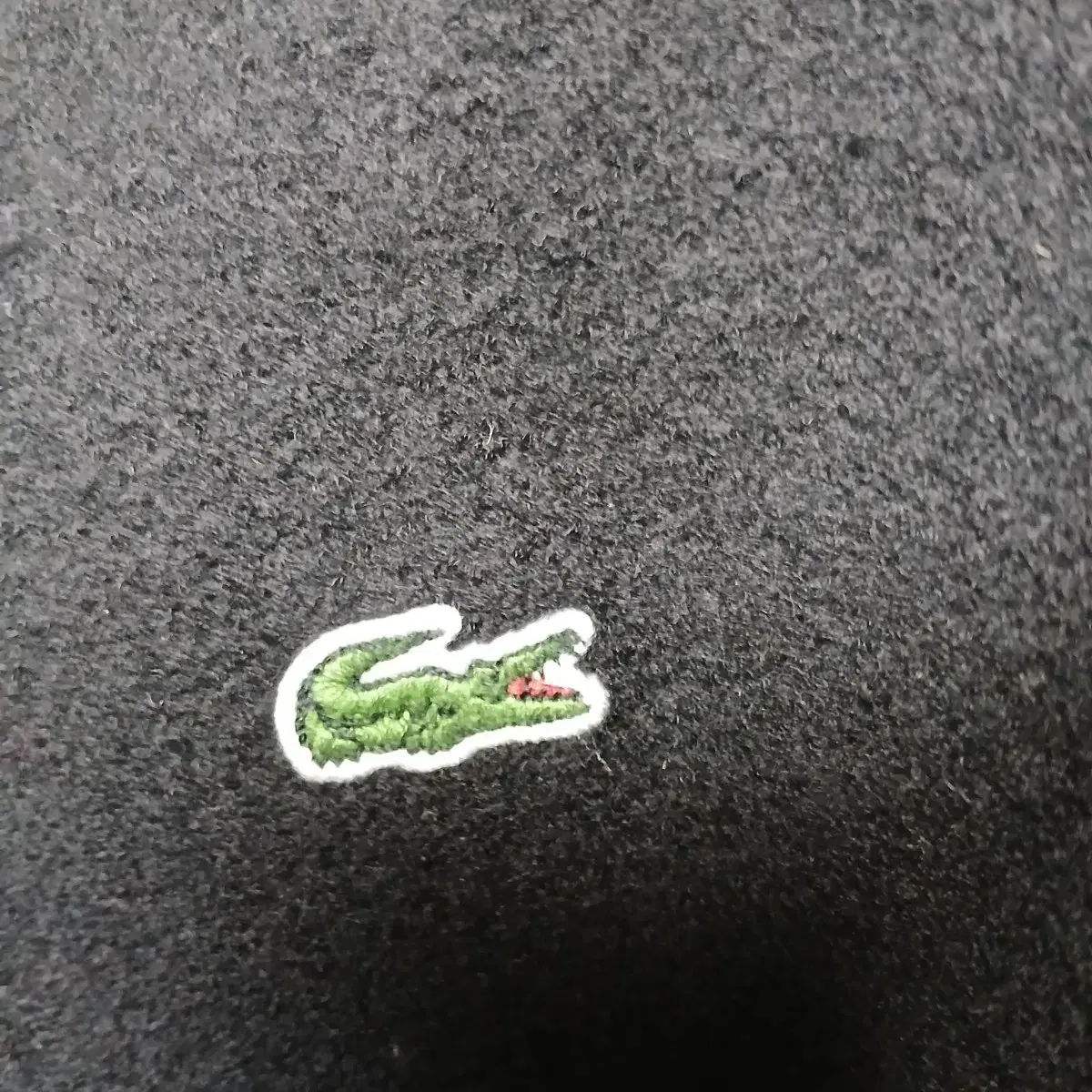 LACOSTE 라코스테  빳빳 도톰 모 가디건 남녀공용