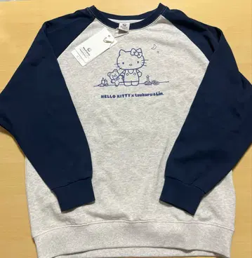 [미사용 택 포함 새상품] 헬로키티tsukururin 린넬 트레이닝복