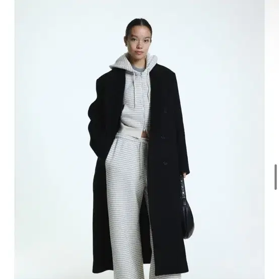 글로니 G Wool coat  블랙 m사이즈