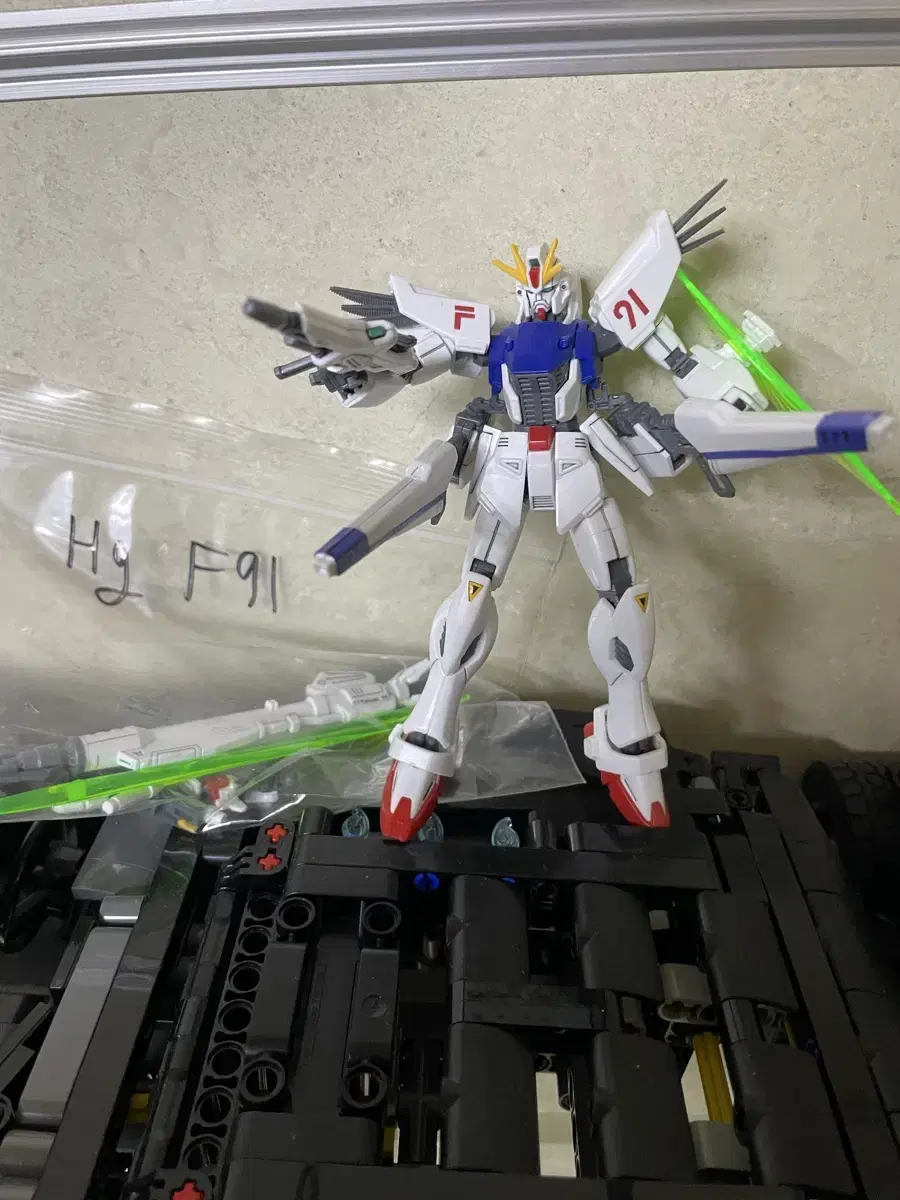 hg f91 가조립 건담